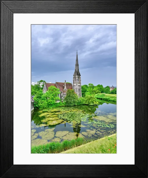 Framed Print : Gardens of Kastellet (The Citadel) and St Alban's Church (Sankt Albans Kirke). It is a Citadel dating back to 1626 and it is one of the best preserved fortresses in Northern Europe. Copenhagen, Denmark Framed Print : Gardens of Kastellet (The Citadel) and St Alban's Church (Sankt Albans Kirke). It is a Citadel dating back to 1626 and it is one of the best preserved fortresses in Northern Europe. Copenhagen, Denmark