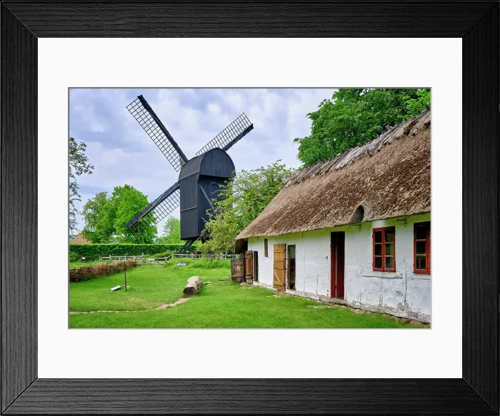 Framed Print : Frilandsmuseet (Open-Air Museum) is an open-air museum on the northern outskirts of Copenhagen. Opened in 1897, it moved to its present location in 1901. Covering 40 hectares, it is one of the largest and oldest open-air museums in the world Framed Print : Frilandsmuseet (Open-Air Museum) is an open-air museum on the northern outskirts of Copenhagen. Opened in 1897, it moved to its present location in 1901. Covering 40 hectares, it is one of the largest and oldest open-air museums in the world