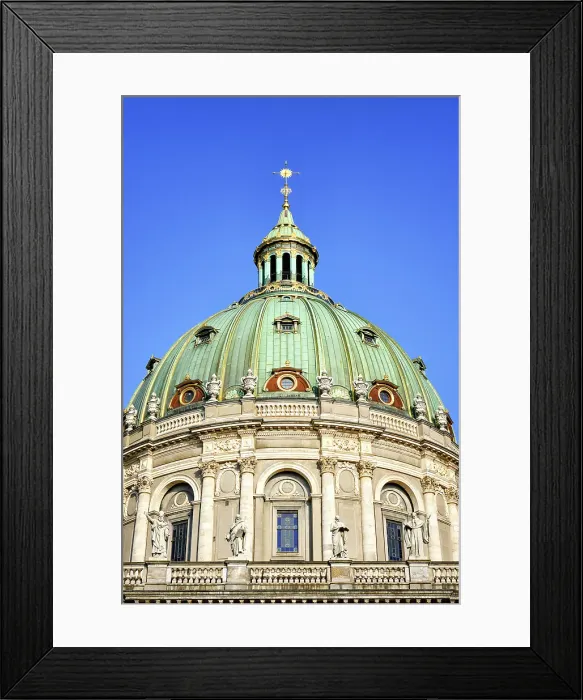 Framed Print : Marmorkirken. Copenhagen, Denmark Framed Print : Marmorkirken. Copenhagen, Denmark