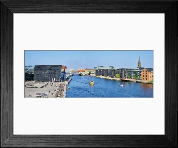Framed Print : The Royal Library (Det Kongelige Bibliotek) in Copenhagen, the national library of Denmark, facing an Oresund channel in the Baltic Sea Framed Print : The Royal Library (Det Kongelige Bibliotek) in Copenhagen, the national library of Denmark, facing an Oresund channel in the Baltic Sea