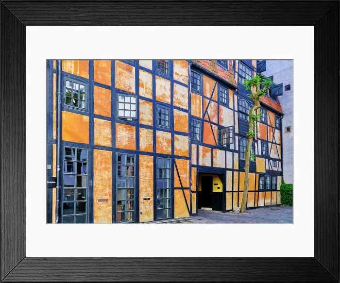 Framed Print : An old building, dating from 1755, completely restored. Nyhavn, or New Harbour, is a 17th-century waterfront, canal and entertainment district, full of restaurants and bars, in Copenhagen, Denmark Framed Print : An old building, dating from 1755, completely restored. Nyhavn, or New Harbour, is a 17th-century waterfront, canal and entertainment district, full of restaurants and bars, in Copenhagen, Denmark
