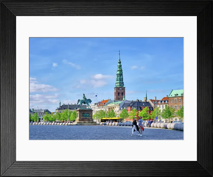 Framed Print : Copenhagen, Denmark Framed Print : Copenhagen, Denmark