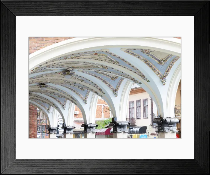 Framed Print : A decorative ceiling in the piazza of the old town of Batumi, Black Sea, Adjara Region, Georgia Framed Print : A decorative ceiling in the piazza of the old town of Batumi, Black Sea, Adjara Region, Georgia