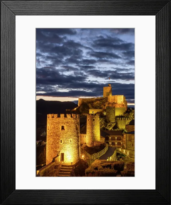 Framed Print : Rabati Castle at night, Akhaltsikhe, Meskheti, Samtskhe-Javakheti, Georgia Framed Print : Rabati Castle at night, Akhaltsikhe, Meskheti, Samtskhe-Javakheti, Georgia