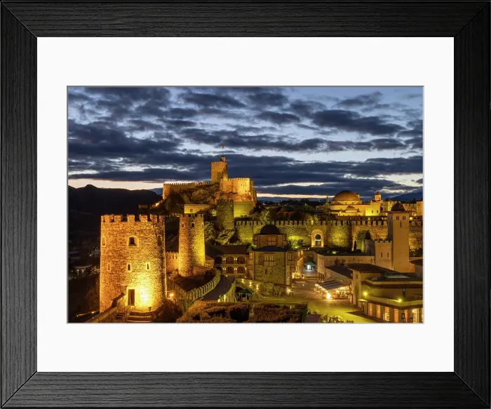 Framed Print : Rabati Castle at night, Akhaltsikhe, Meskheti, Samtskhe-Javakheti, Georgia Framed Print : Rabati Castle at night, Akhaltsikhe, Meskheti, Samtskhe-Javakheti, Georgia