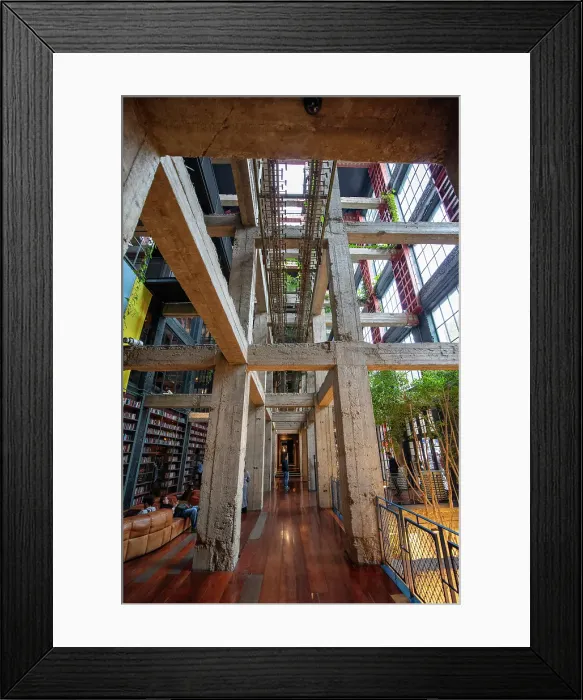 Framed Print : Stamba Hotel lobby, Tbilisi, Georgia Framed Print : Stamba Hotel lobby, Tbilisi, Georgia