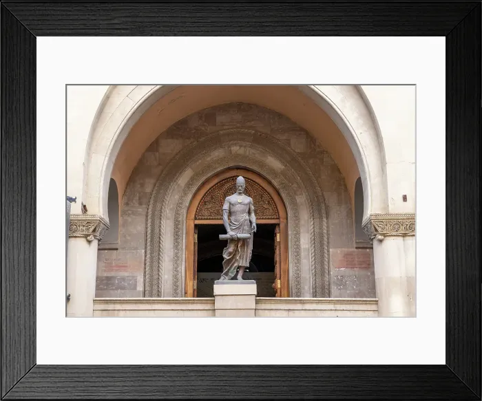 Framed Print : Synagogue entrance, Tbilisi, Georgia