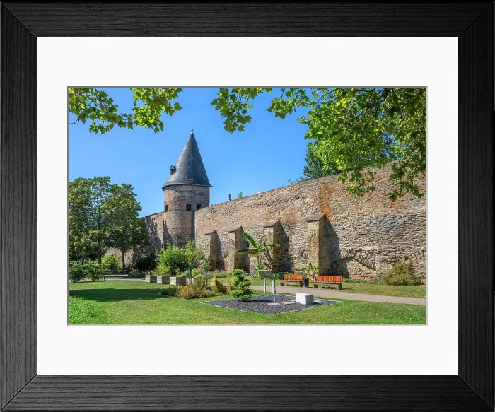 Framed Print : Brothers tower with city wall, Andernach, Eifel, Rhine valley, Rhineland-Palatinate, Germany Framed Print : Brothers tower with city wall, Andernach, Eifel, Rhine valley, Rhineland-Palatinate, Germany