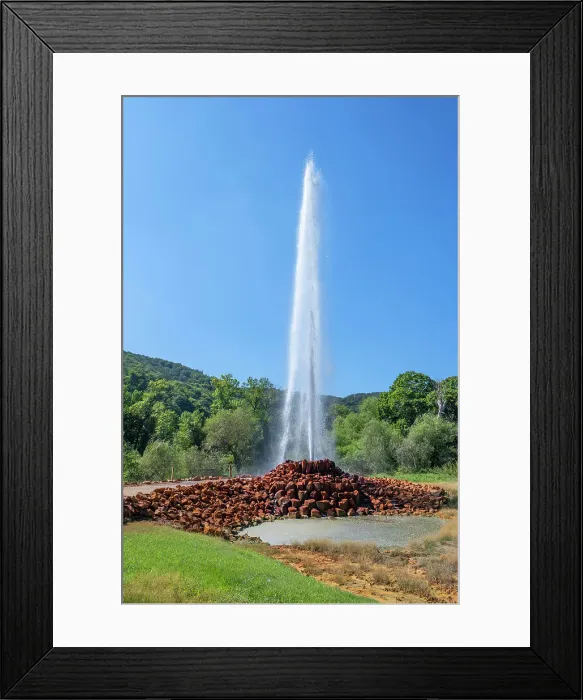 Framed Print : Andernach geyser, tallest cold water geyser in the world, Rhineland-Palatinate, Germany Framed Print : Andernach geyser, tallest cold water geyser in the world, Rhineland-Palatinate, Germany