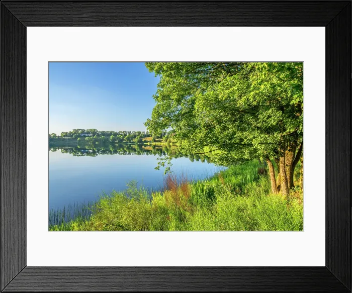 Framed Print : Sunset at the Weinfelder Maar, Daun, Eifel, Rhineland-Palatinate, Germany Framed Print : Sunset at the Weinfelder Maar, Daun, Eifel, Rhineland-Palatinate, Germany