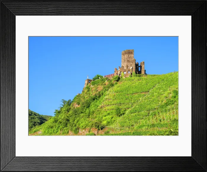 Framed Print : Metternich Castle, Beilstein, Moselle Valley, Rhineland-Palatinate, Germany Framed Print : Metternich Castle, Beilstein, Moselle Valley, Rhineland-Palatinate, Germany