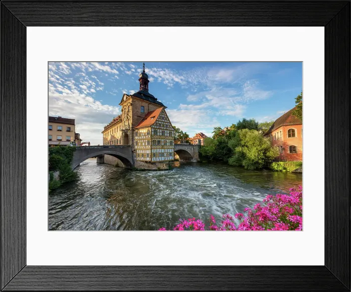 Framed Print : Germany, Bavaria, Bamberg town