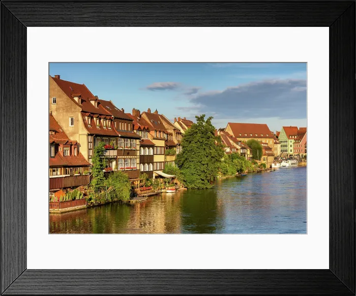 Framed Print : Germany, Bavaria, Bamberg town