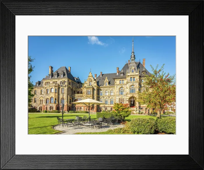 Framed Print : Lieser Castle and Park, Lieser, Mosel, Rhineland-Palatinate, Germany Framed Print : Lieser Castle and Park, Lieser, Mosel, Rhineland-Palatinate, Germany