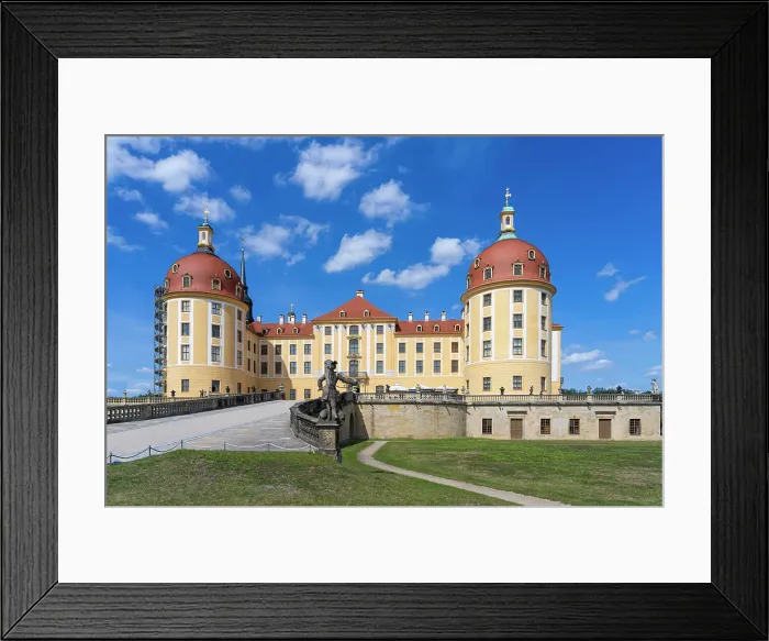 Framed Print : Moritzburg Castle, Moritzburg, Meissen, Saxony, Germany