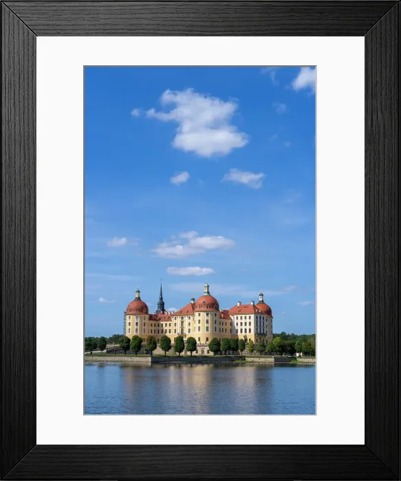 Framed Print : Moritzburg Castle, Moritzburg, Meissen, Saxony, Germany Framed Print : Moritzburg Castle, Moritzburg, Meissen, Saxony, Germany