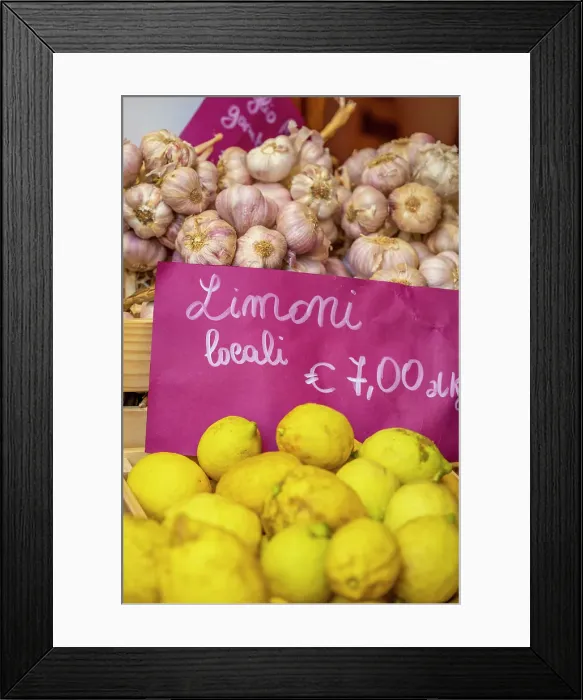 Framed Print : europe, Italy, Campania. Amalfi, a little shop selling lemons and other groceries Framed Print : europe, Italy, Campania. Amalfi, a little shop selling lemons and other groceries