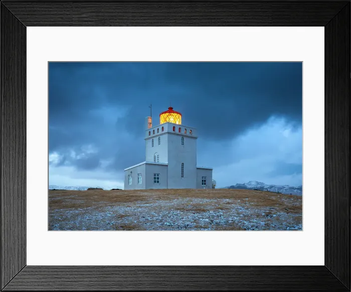 Framed Print : View of the Dyrholaey lighthouse, Vik I Myrdal Sudurland, south Iceland, Iceland, Europe Framed Print : View of the Dyrholaey lighthouse, Vik I Myrdal Sudurland, south Iceland, Iceland, Europe