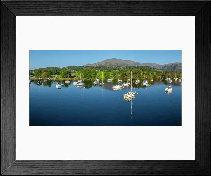 Framed Print : UK, England, Cumbria, Lake District National Park, Coniston Water Framed Print : UK, England, Cumbria, Lake District National Park, Coniston Water