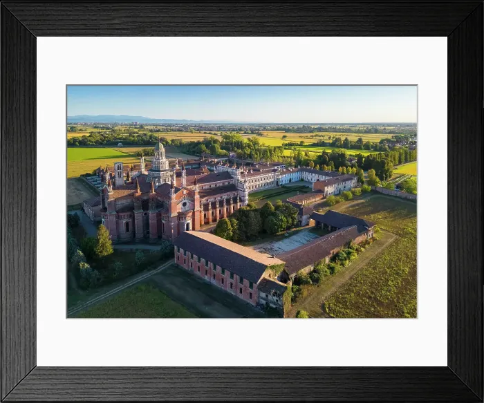 Framed Print : marvelous monastery of Certosa di Pavia. Certosa di Pavia, Pavia province, Lombardy, Italy Framed Print : marvelous monastery of Certosa di Pavia. Certosa di Pavia, Pavia province, Lombardy, Italy