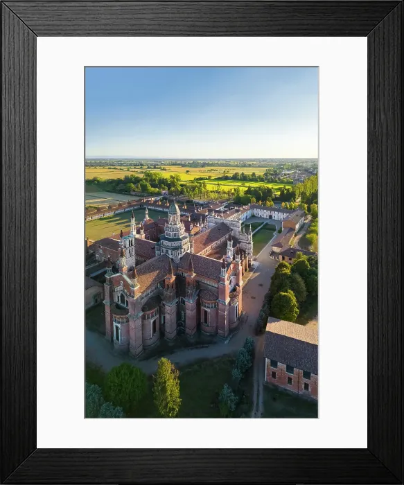 Framed Print : marvelous monastery of Certosa di Pavia. Certosa di Pavia, Pavia province, Lombardy, Italy Framed Print : marvelous monastery of Certosa di Pavia. Certosa di Pavia, Pavia province, Lombardy, Italy