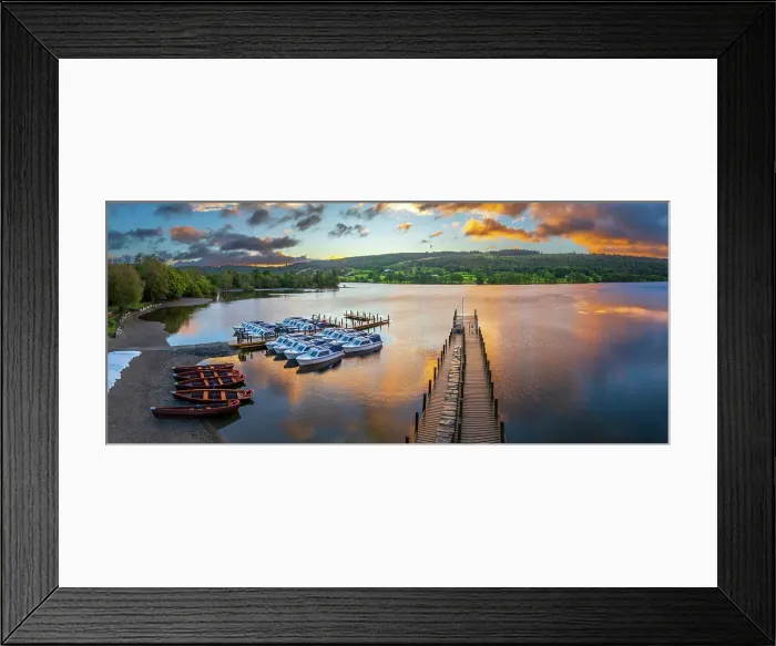 Framed Print : UK, England, Cumbria, Lake District National Park, Coniston Water Framed Print : UK, England, Cumbria, Lake District National Park, Coniston Water