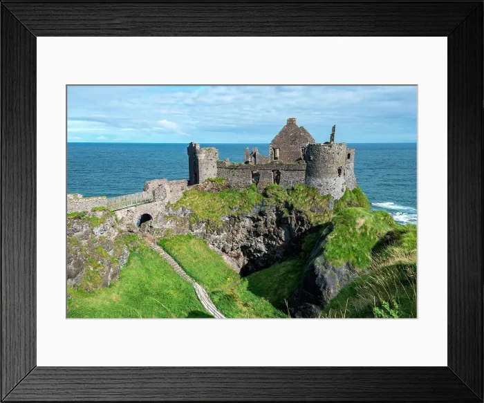 Framed Print : Dunluce Castle. Bushmills, County Antrim, Ulster region, Northern Ireland, United Kingdom Framed Print : Dunluce Castle. Bushmills, County Antrim, Ulster region, Northern Ireland, United Kingdom