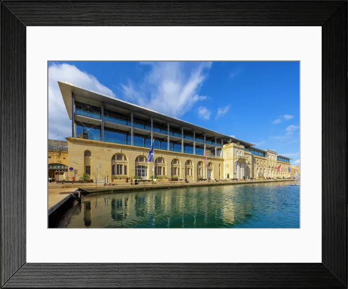 Framed Print : American University of Malta, Cospicua, Malta, Southern Europe