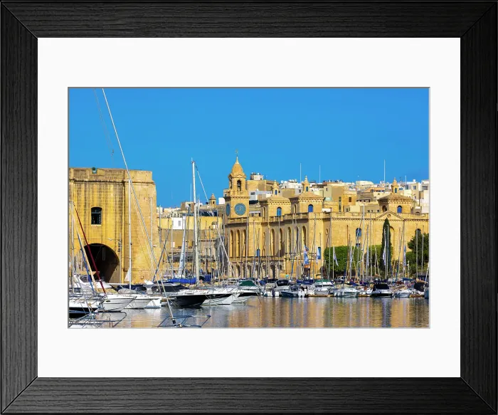 Framed Print : Malta Maritime Museum, Grand Harbour, Birgu, Malta, Southern Europe Framed Print : Malta Maritime Museum, Grand Harbour, Birgu, Malta, Southern Europe