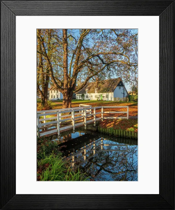 Framed Print : UK, England, Cambridgeshire, Histon