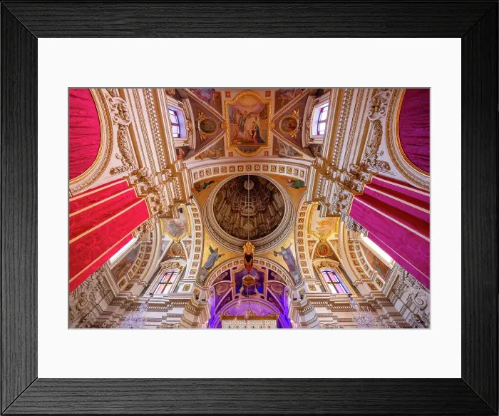 Framed Print : The Interior of The Cathedral of the Assumption of the Blessed Virgin Mary into Heaven, Cittadella of Victoria, Gozo, Malta, Southern Europe Framed Print : The Interior of The Cathedral of the Assumption of the Blessed Virgin Mary into Heaven, Cittadella of Victoria, Gozo, Malta, Southern Europe