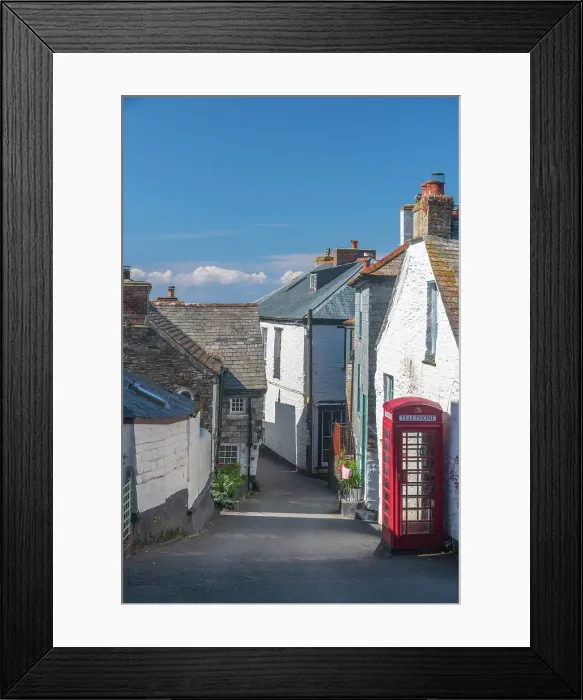 Framed Print : UK, England, Cornwall, Port Isaac