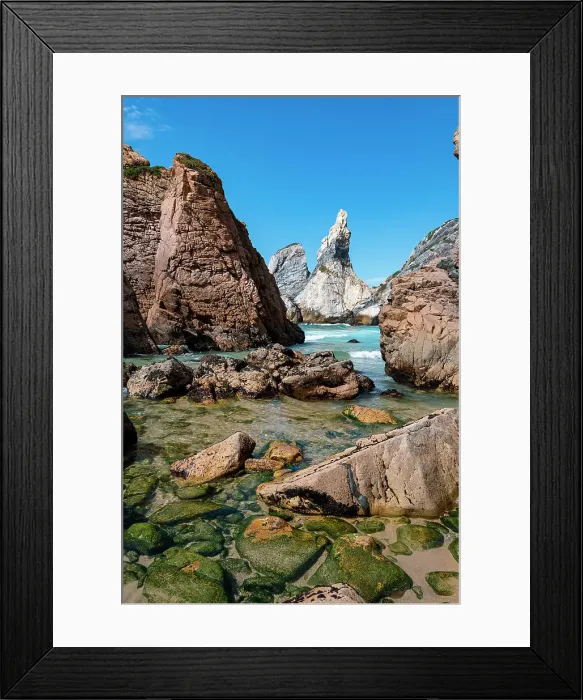 Framed Print : Cliffs of Praia da Ursa, Cabo da Roca, Colares, Sintra, Portugal Framed Print : Cliffs of Praia da Ursa, Cabo da Roca, Colares, Sintra, Portugal
