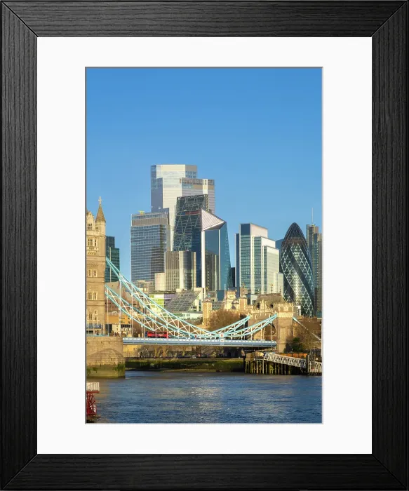 Framed Print : City of London, London, England, UK Framed Print : City of London, London, England, UK