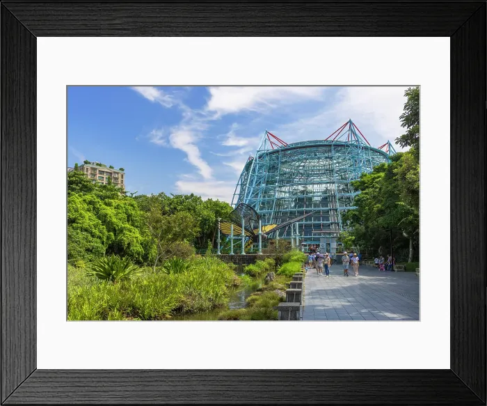 Framed Print : Botanical Garden of National Museum of National Science, Taichung, Taiwan Framed Print : Botanical Garden of National Museum of National Science, Taichung, Taiwan
