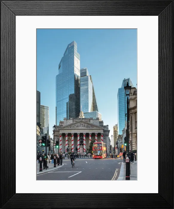 Framed Print : Guildhall & City of London, London, England, UK Framed Print : Guildhall & City of London, London, England, UK
