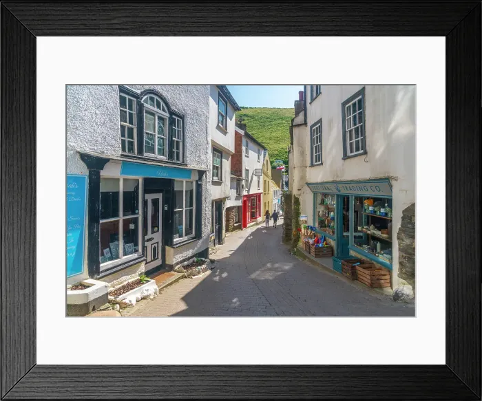 Framed Print : UK, England, Cornwall, Port Isaac Framed Print : UK, England, Cornwall, Port Isaac