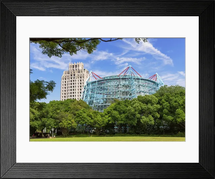 Framed Print : Botanical Garden of National Museum of National Science, Taichung, Taiwan Framed Print : Botanical Garden of National Museum of National Science, Taichung, Taiwan