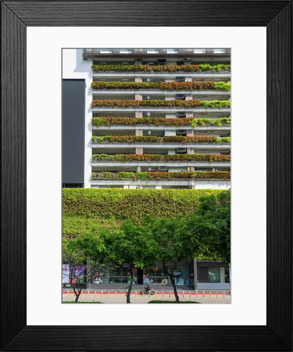 Framed Print : Park Lane Mall, Taichung, Taiwan Framed Print : Park Lane Mall, Taichung, Taiwan