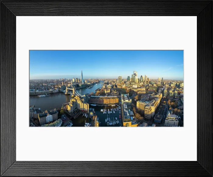 Framed Print : Tower Bridge, The Shard & City of London, London, England, UK Framed Print : Tower Bridge, The Shard & City of London, London, England, UK
