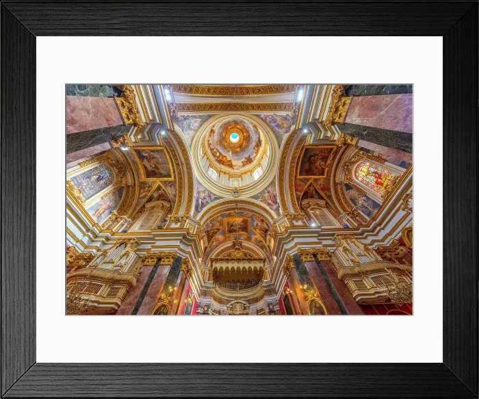 Framed Print : The Interior of Metropolitan Cathedral of Saint Paul, Mdina, Malta, Southern Europe Framed Print : The Interior of Metropolitan Cathedral of Saint Paul, Mdina, Malta, Southern Europe