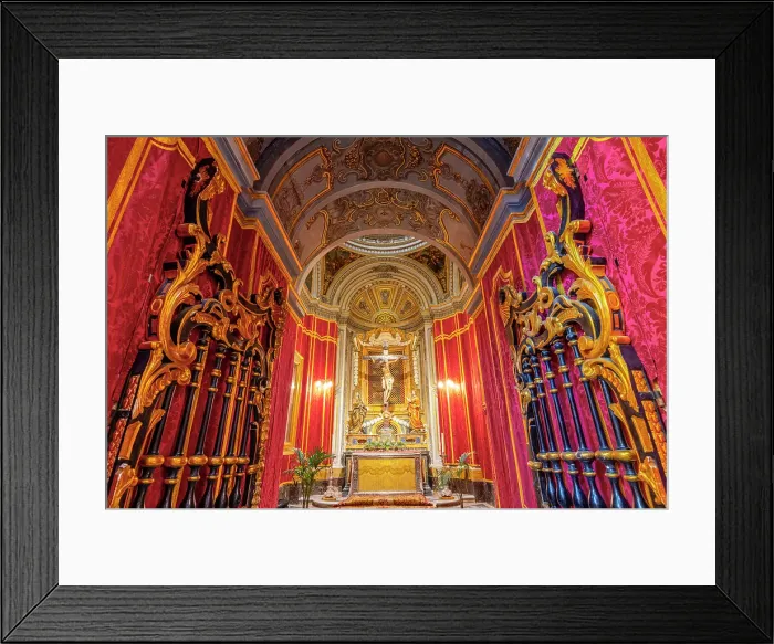 Framed Print : The Interior of Metropolitan Cathedral of Saint Paul, Mdina, Malta, Southern Europe Framed Print : The Interior of Metropolitan Cathedral of Saint Paul, Mdina, Malta, Southern Europe