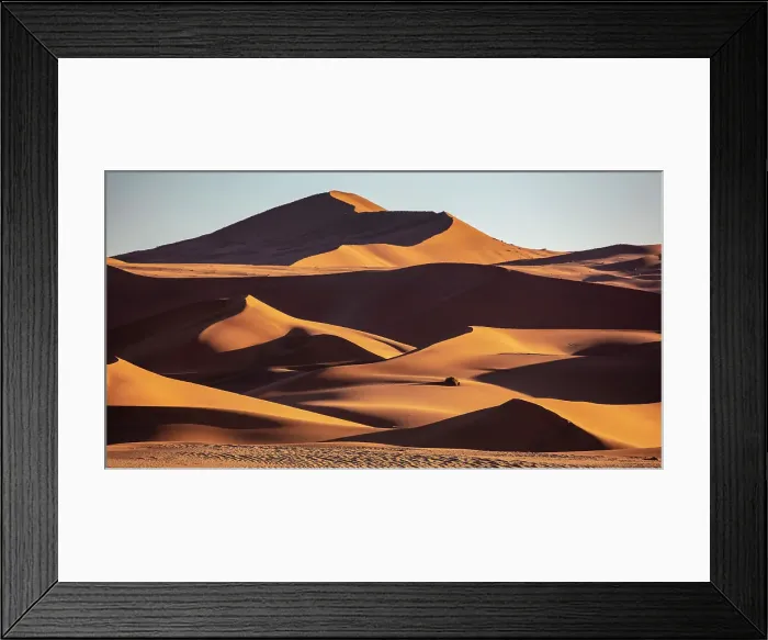 Framed Print : Towering sand dunes, Sossusvlei, Namib-Naukluft National Park, Namib Desert, Namibia Framed Print : Towering sand dunes, Sossusvlei, Namib-Naukluft National Park, Namib Desert, Namibia
