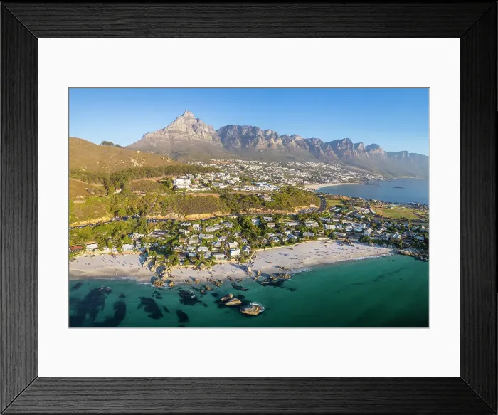 Framed Print : Clifton & The Twelve Apostles, Cape Town, Western Cape, South Africa Framed Print : Clifton & The Twelve Apostles, Cape Town, Western Cape, South Africa