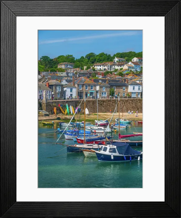 Framed Print : UK, England, Cornwall, Mousehole Framed Print : UK, England, Cornwall, Mousehole