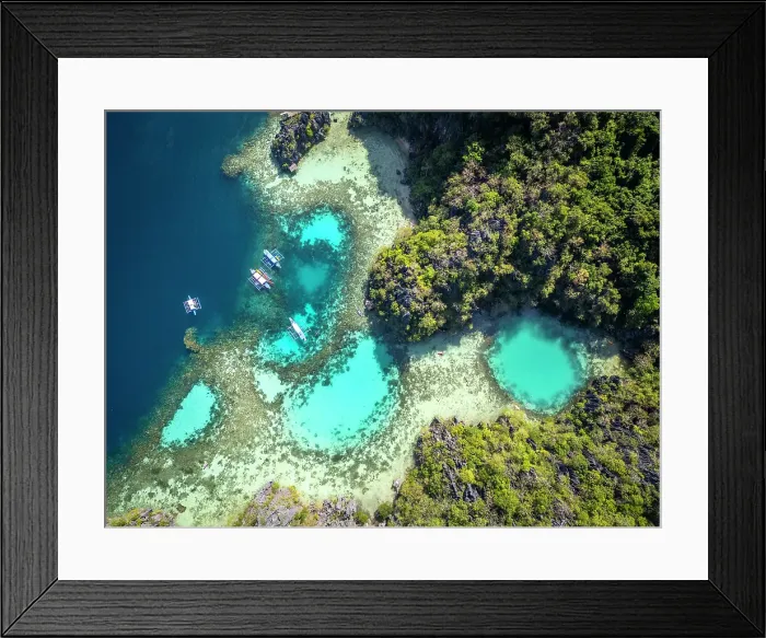 Framed Print : Coron Island, Calamian Islands, Palawan, Philippines