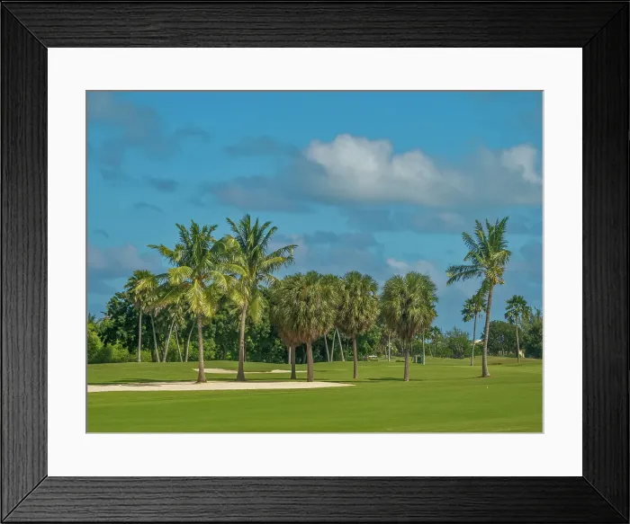 Framed Print : North Sound Golf Club on Grand Cayman, Cayman Islands, British West Indies