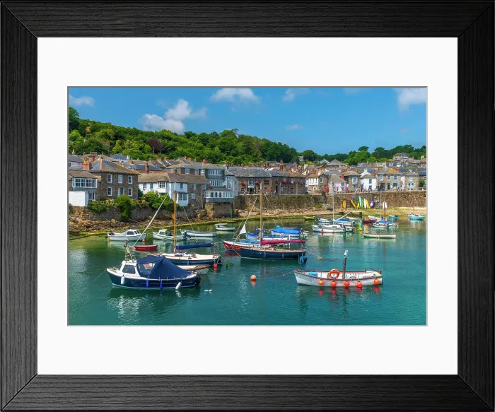 Framed Print : UK, England, Cornwall, Mousehole Framed Print : UK, England, Cornwall, Mousehole