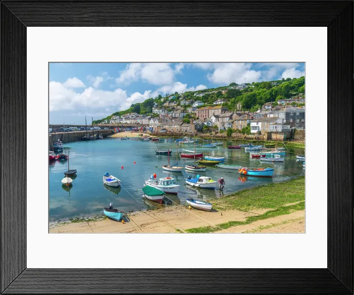 Framed Print : UK, England, Cornwall, Mousehole Framed Print : UK, England, Cornwall, Mousehole