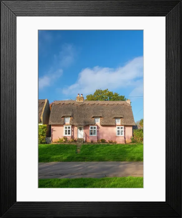 Framed Print : UK, England, Cambridgeshire, Holywell Framed Print : UK, England, Cambridgeshire, Holywell